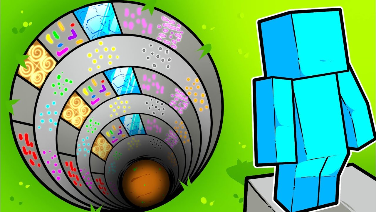 Criei uma Mina com Todos os Minérios do Minecraft 2!