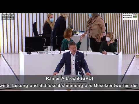 Gesetzentwurf: Verbot der Zweckentfremdung von Wohnraum - Rainer Albrecht Teil 2