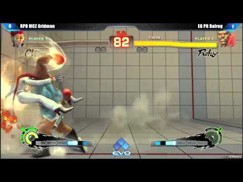 EVO 2013 - Super Street Fighter IV AE Pool Matches - APD MCZ Gridman vs EG PR Balrog