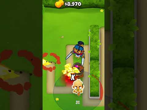 4 towers beat EVERY beginner CHIMPS map. #shorts #bloons #bloonstd6 #btd6 #btd6challenge #gaming