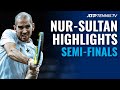 Millman vs Tiafoe; Mannarino vs Ruusuvuori | Nur-Sultan 2020 Highlights Semi-Finals