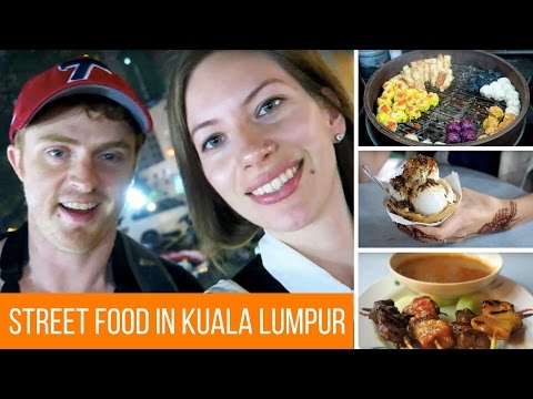 Malaysian Street Food Tour in Kuala Lumpur, Malaysia at Jalan Alor Street Night Market