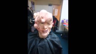 my step by step of how ii recreated the elephant man makeup
