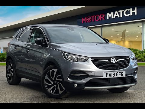 Used Vauxhall Grandland X 1.5 Diesel Manual Turbo D BlueInjection Elite Nav at Motor Match Stafford