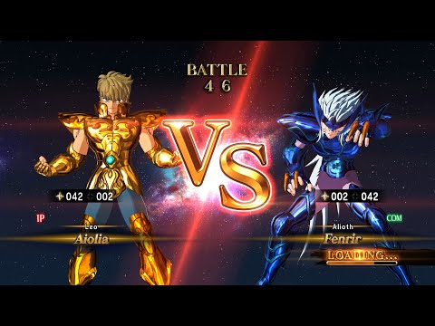 Aiolia (Leo Gold Cloth) vs Fenrir (Alioth God Robe) - Saint Seiya: Soldiers' Soul