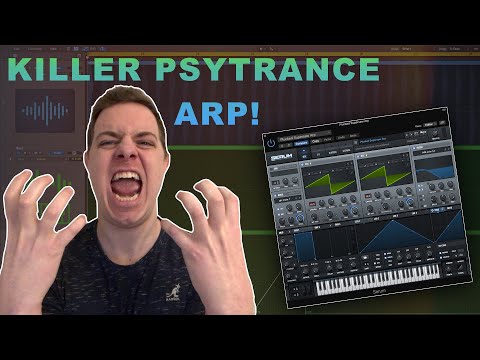 How To Create a KILLER Psytrance Arp in Serum!