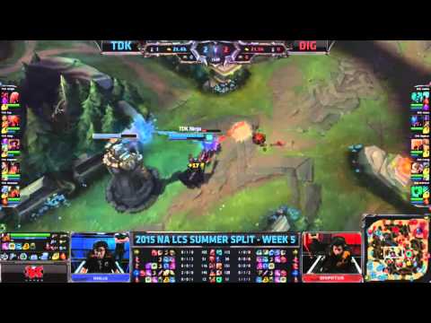 Phreak's EU burn.. Too soon Phreak, too soon.. [TDK vs DIG, NA LCS, Week 5]