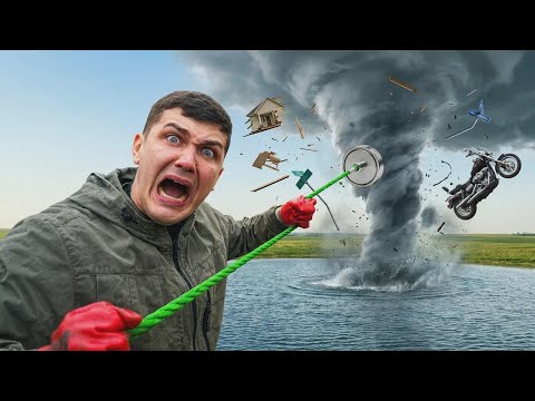 Vi fandt en TORNADO, mens vi magnetfiskede de farligste steder!
