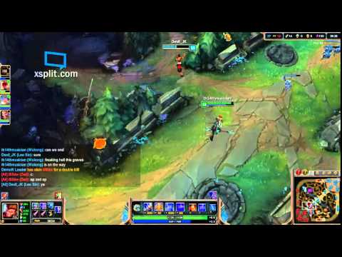 League of Legends S5 - Wukong TOP vs Zed