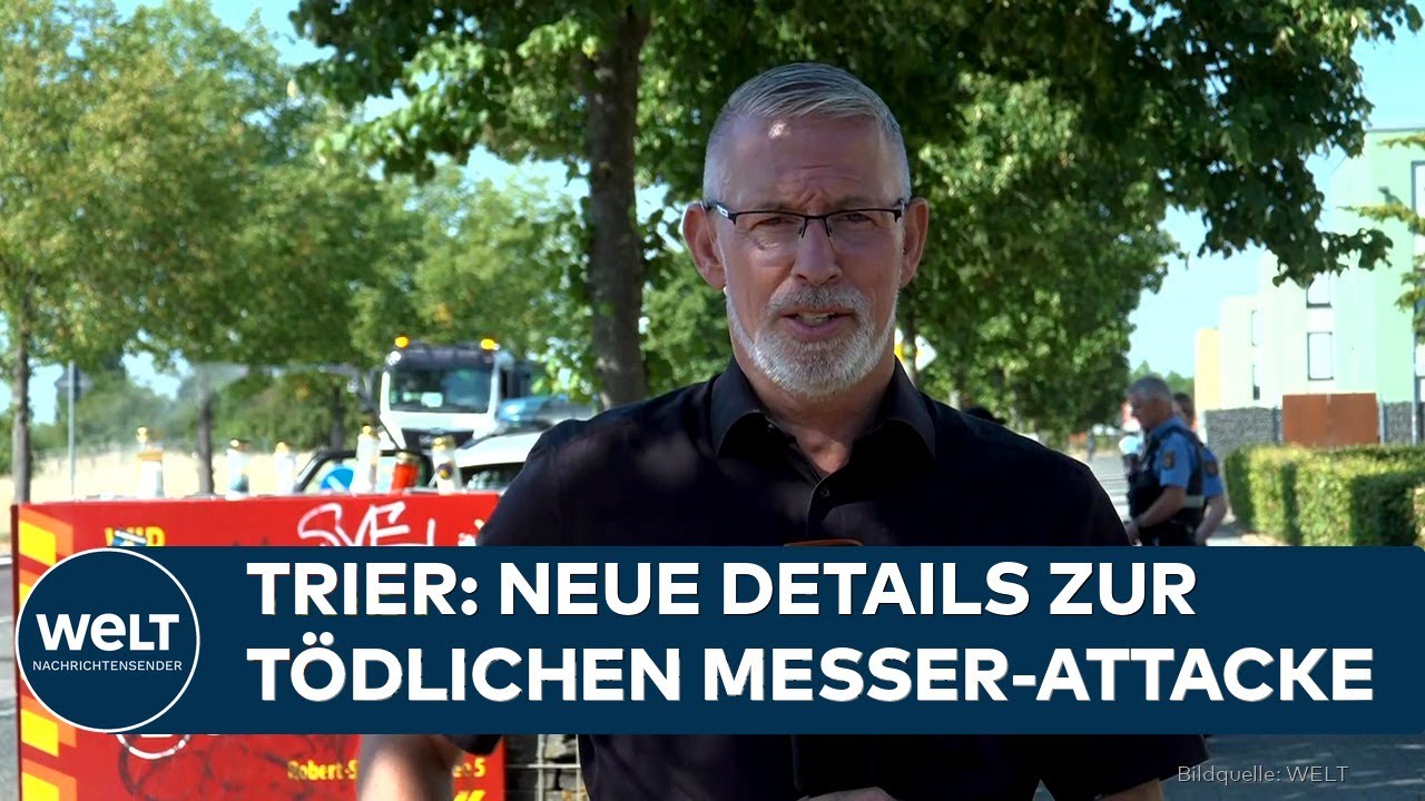 MESSER-ATTACKE TRIER: Neue Details zum Täter! Student niedergestochen! Angriff auf offener Straße
