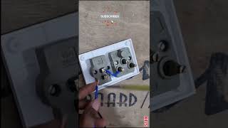 16 Amp Switch socket connection | Power board connection  #trending #tech #electric @kbslighting