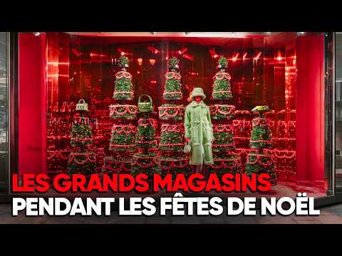 GRANDS MAGASINS : Immersion au coeur des fêtes de Noël - Documentaire Complet - AMP