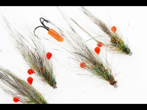 Fly Tying instruction on how to tie the Rainbow pig tube shrimp