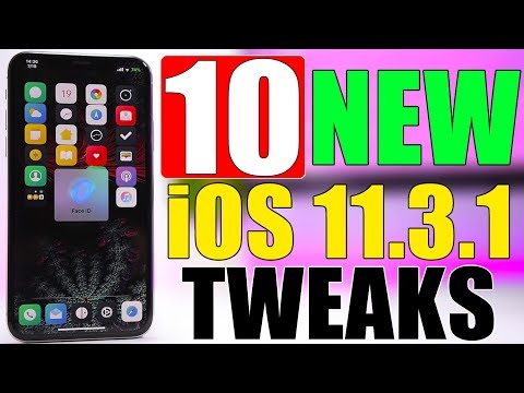 10 Brand NEW iOS 11.3.1 Jailbreak Tweaks !