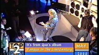 Status Quo - Mony Mony top of the pops 2000.mpg