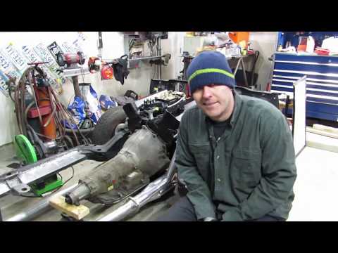 How to make your own transmission crossmember