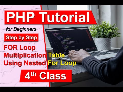 Multiplication Table Using Nested For Loop In Php Nested For Loop Example In Php For Loop In Php
