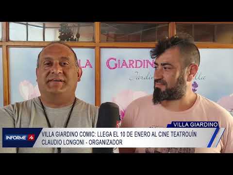 VILLA GIARDINO COMIC: LLEGA EL 10 DE ENERO AL CINE TEATRO