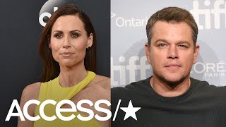 Minnie Driver Explains Why She Recently Slammed Matt Damon | Access
