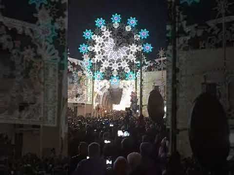 Accensione musicale luminarie Faniuolo - Apertura Festa di Sant'Erasmo a Santeramo in Colle 31/5/23