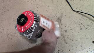 Duramax alternator replacement @AutoZone
