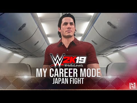 WWE 2K19 My Career Mode Gameplay Walkthrough Part 9 - Japan Fight