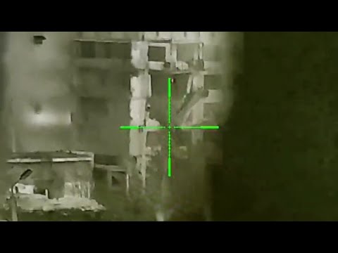 Ukrainian Sniper With Thermal Scope Rifle |Ukrainian War Footage