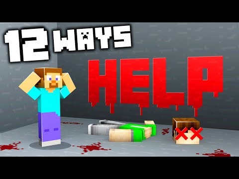 12 Ways to SCARE Your Friends in Minecraft!