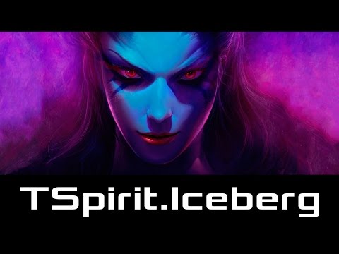 TSpirit.Iceberg - Queen of Pain, Mid Lane (Mar 22, 2017) | Dota 2 patch 7.03 gameplay