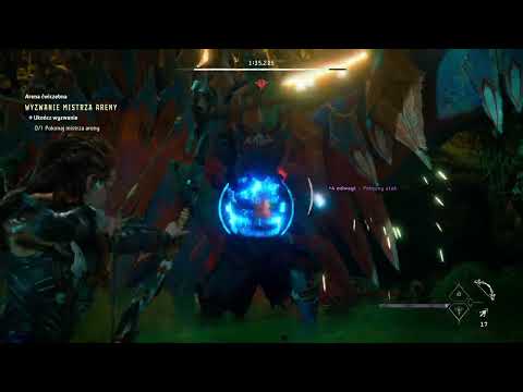 Horizon Forbidden West mistrz areny cierniowe bagno bez stracenia życia