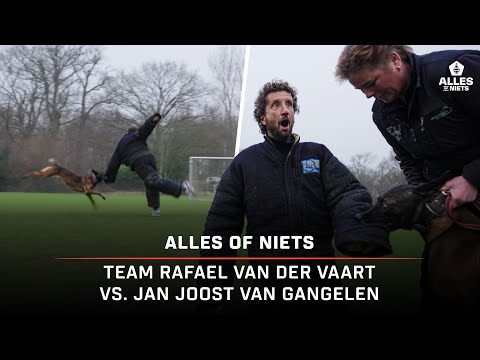 ZWARE BEPROEVING voor VERLIEZER Rafael van der Vaart of Jan Joost van Gangelen 👀🐶 | ALLES of NIETS