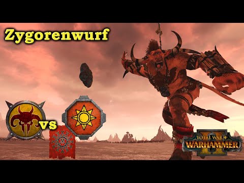 Zygoren-Wurf - Tiermenschen vs Skaven, Echsenmenschen - Total War: Warhammer 2 deutsch