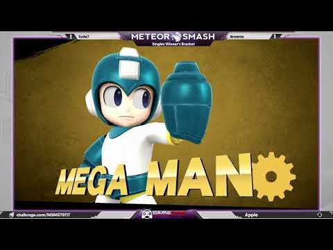 Meteor Smash Monthly (August 2017) Singles - Syde7 vs Brownie (Winner's Bracket)
