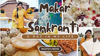 Happy Makar Sankranti 🪁| Kites Festival |Til Ladoo ,Makar Chaula.🥰