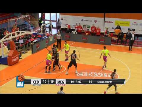 ABA Liga 2016/17, Round 18 match: Cedevita - Mega Leks (15.1.2017)