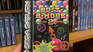 Bust A Move 2 Arcade Edition Sega Saturn gameplay, CEX pick up.