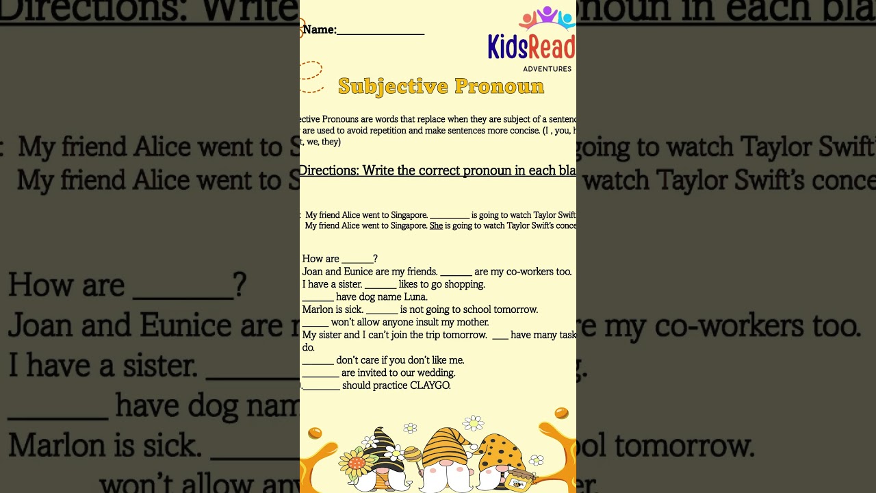 ELA Worksheets with Answer Keys Downloadable PDF