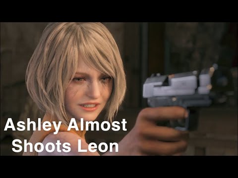 Ashley Almost Shoots Leon: Resident Evil 4 Remake Extra Clips