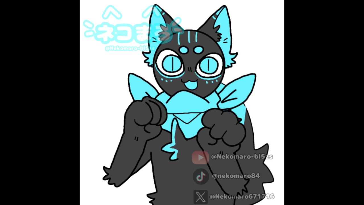 【代理】絶対に鳴かんぞ😠 #art #memeanimation #oc