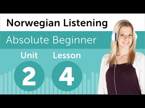 Norwegian Listening Practice - Baking a Cake in Norway