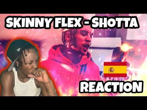 AMERICAN REACTS TO SPANISH DRILL RAP! Skinny Flex - SHOTTA (Official Video)