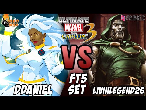 UMVC3 Parsec FT5 Set - DDANIEL VS livinlegend26 (Spencer/Doctor Doom/Akuma)