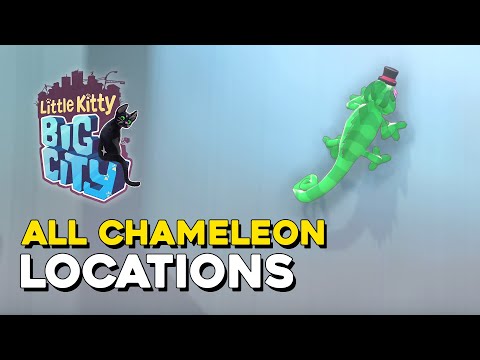 Little Kitty, Big City All Chameleon Locations (Chameleon Side Quest Guide)