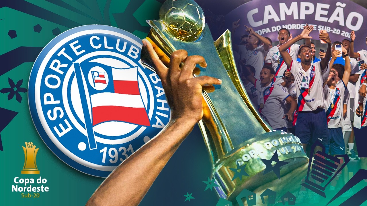 BAHIA VENCE O FORTALEZA POR 2 A 0 E CONQUISTA A COPA DO NORDESTE SUB-20