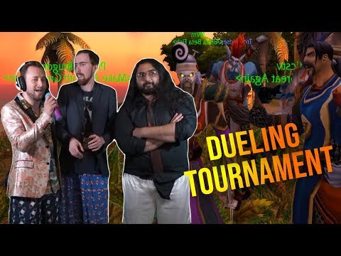 ULTIMATE Classic WoW Dueling Tournament from Asmongold, Esfand, and Rich Campbell (Highlights)