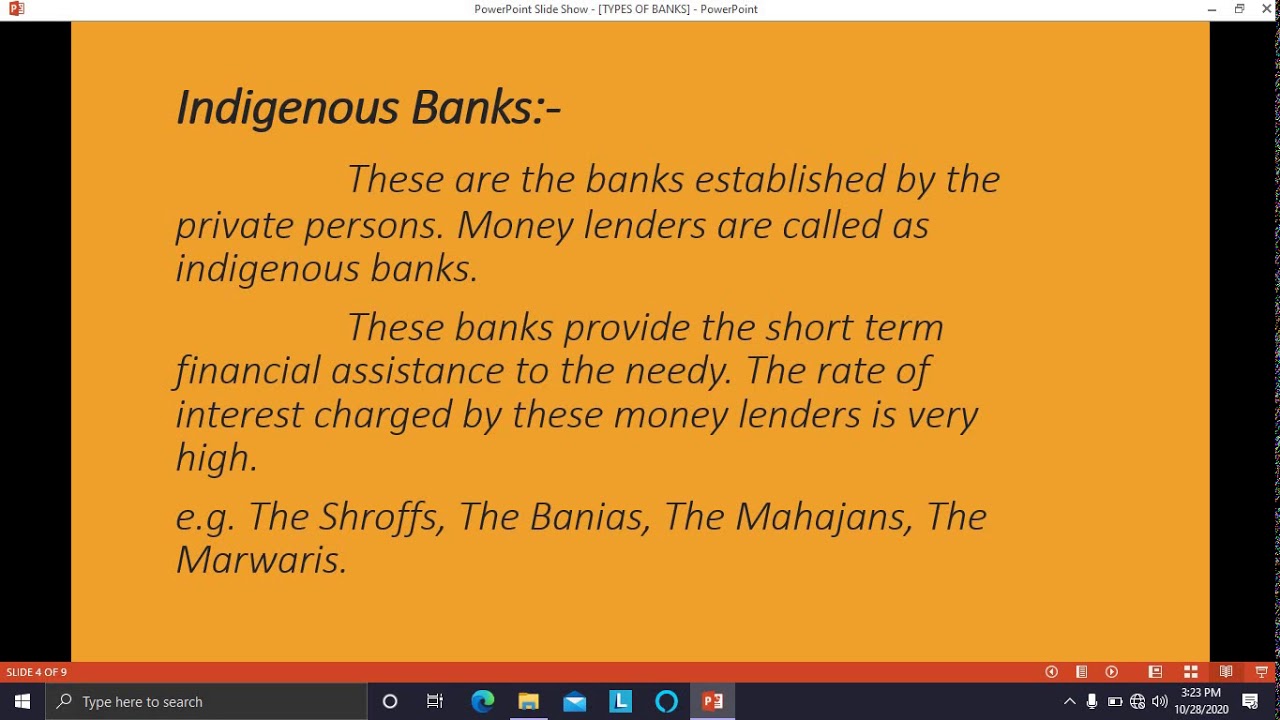 Class 9 Types of Banks