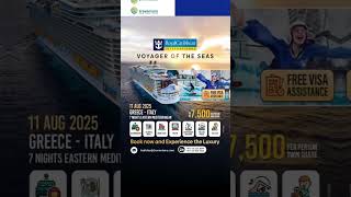 Set sail on a luxurious adventure with Royal Caribbean’s Voyager of the Seas!