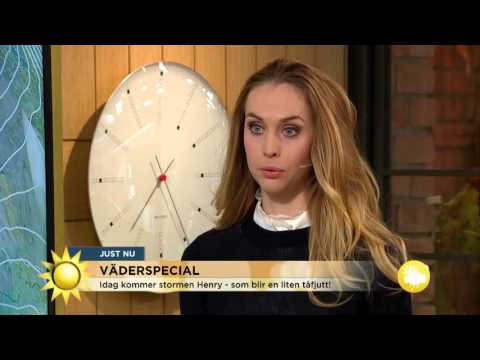 Väderspecial: Nu kommer stormen Henry - Nyhetsmorgon (TV4)