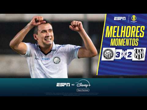 Gols e melhores lances de Operário x Ponte Preta