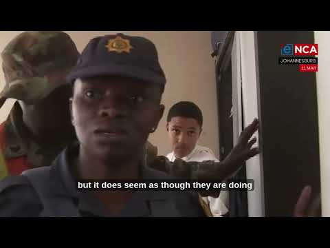 SANDF raids Westbury apartment block